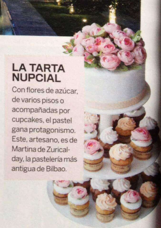 Pastelerías Martina Zuricalday en la Revista Woman