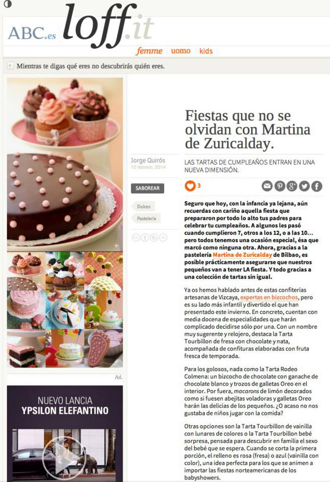 Martina Zuricalday en Loff it
