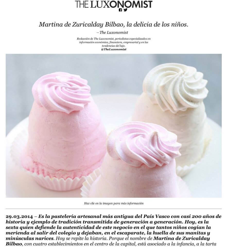 The Luxonomist Martina Zuricalday Bilbao