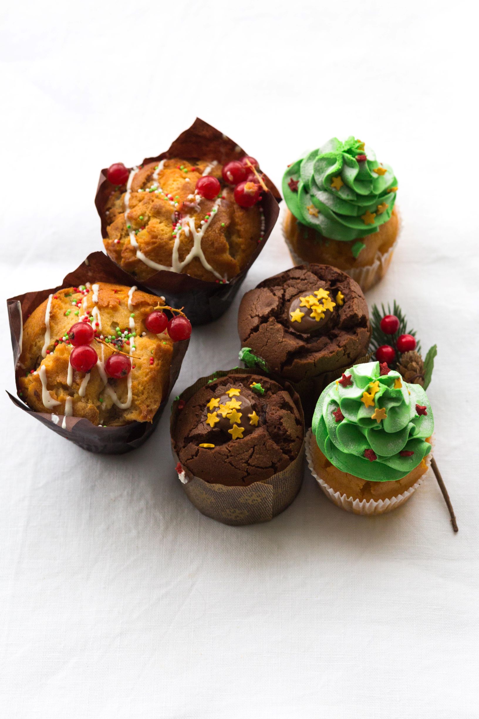 Cupcakes y muffins navideños Martina Zuricalday Bilbao