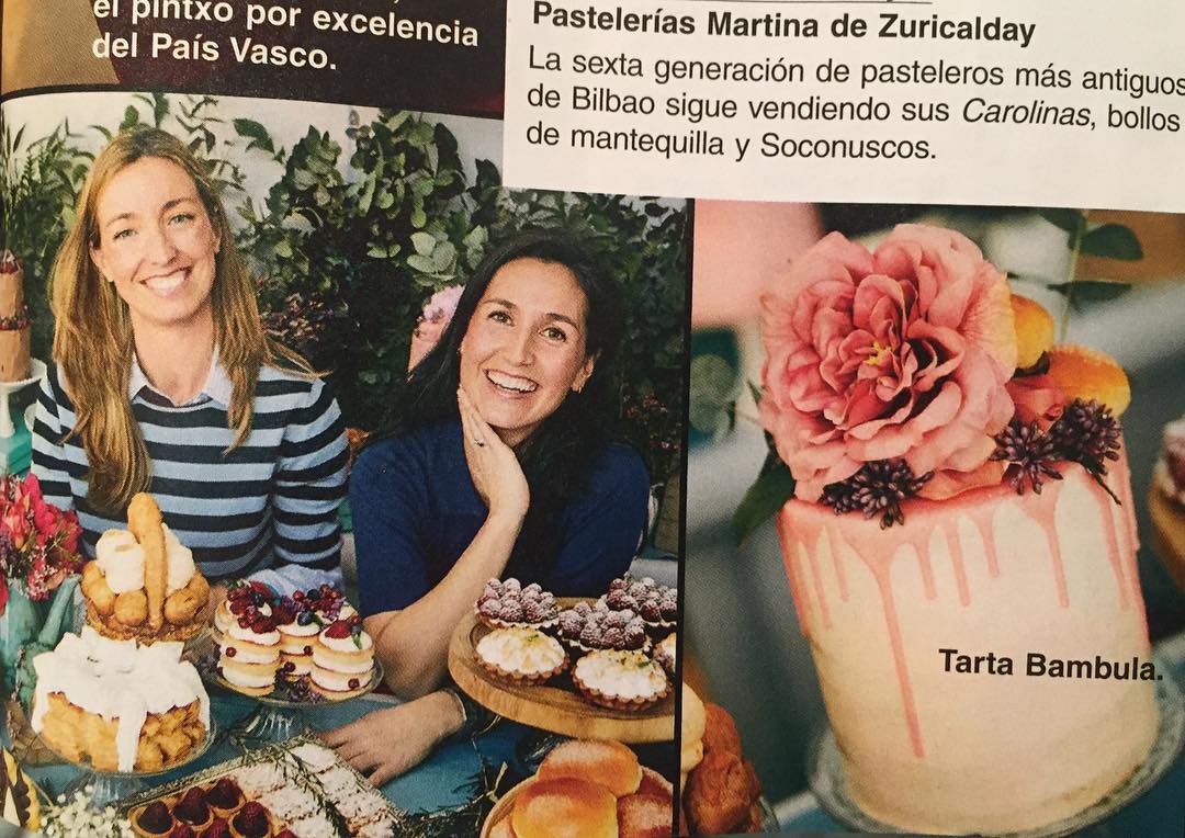 Martina de zuricalday en Revista Telva